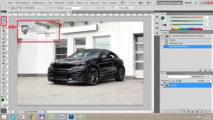 Hur man lägger över ett foto på ett annat i Photoshop (Photoshop-bildbildsritning)