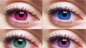 Spreminjanje barve oči