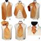 How to tie a men's neckerchief?